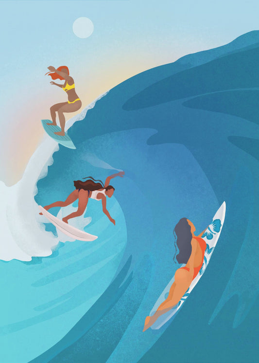 Surferzy | Wydruki na łótnie