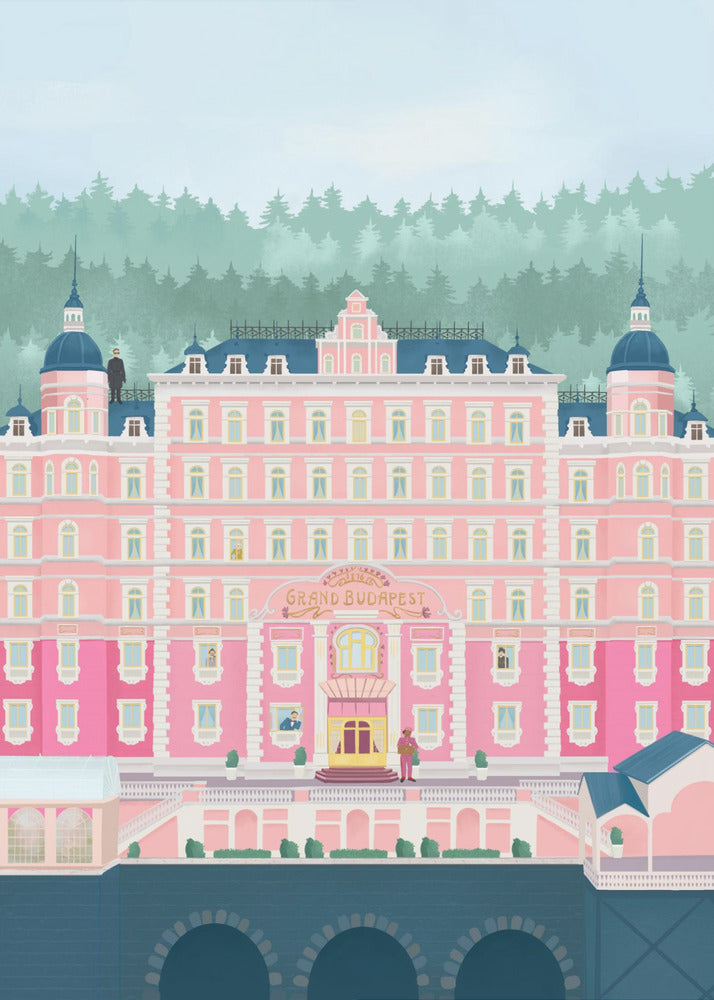 Grand Budapest Hotel | Lærredsbilleder