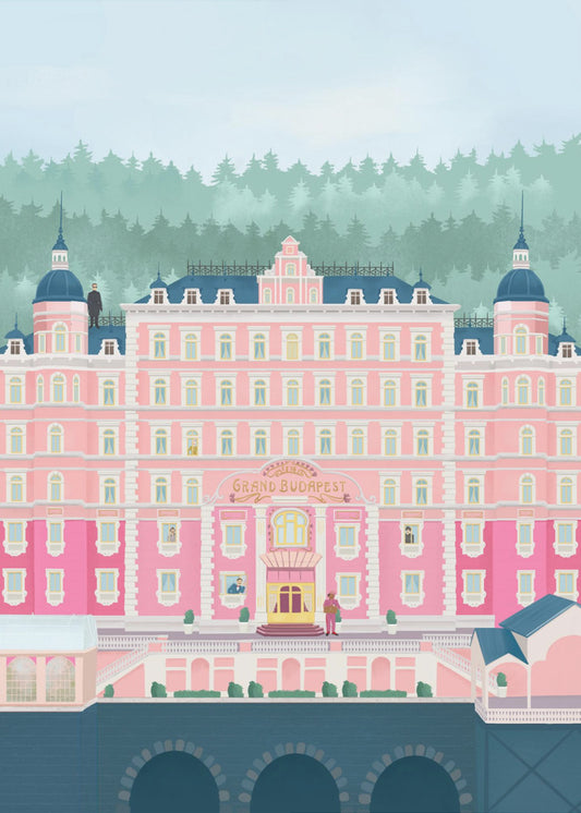 Grand Budapest Hotel | Lærredsbilleder