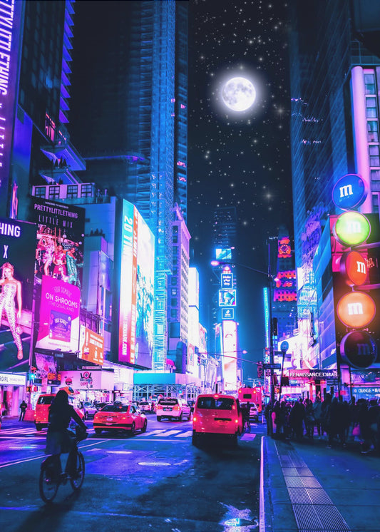 Cité de la Lune | Tableaux sur Toile