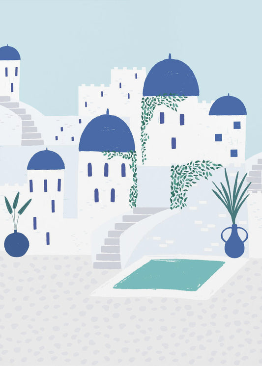 Santorini | Canvas