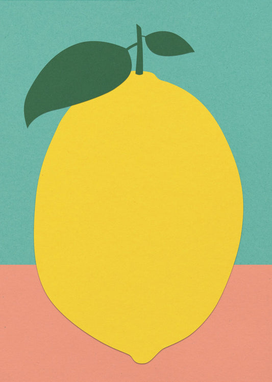 Citron à deux feuilles | Tableaux sur Toile