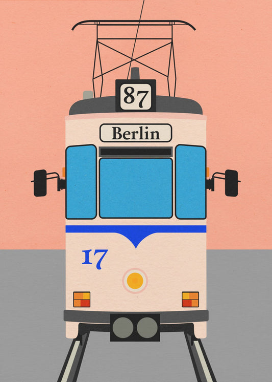 Tramway de Berlin | Tableaux sur Toile