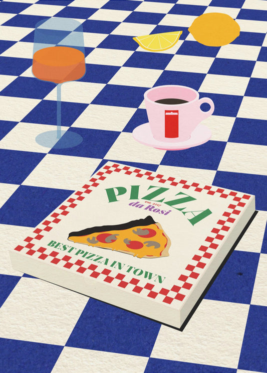 Le menu italien | Tableaux sur Toile