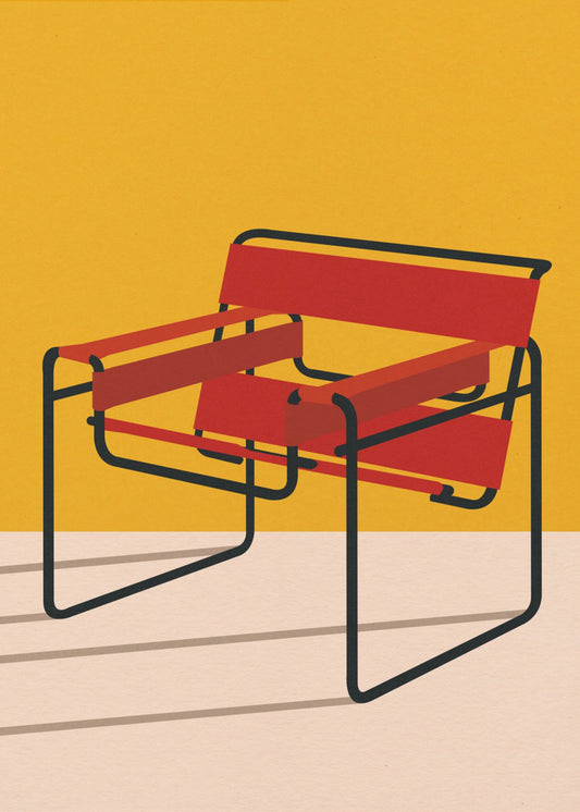 Chaise Wassily Marcel Breuer | Tableaux sur Toile