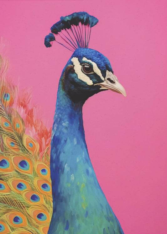 Wunderschöner Pfau | Poster