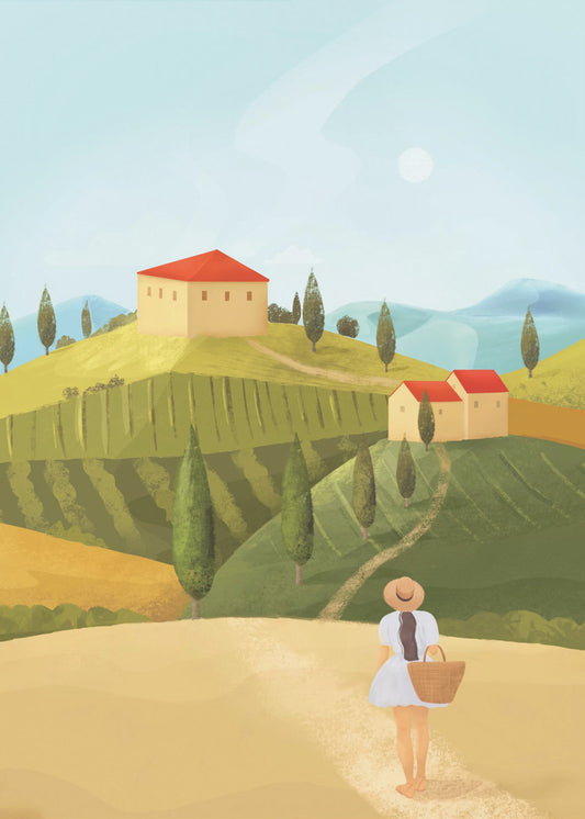 Toscana | Lærredsbilleder