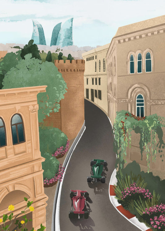 Baku Azerbeidzjan | Canvas