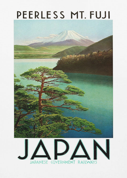 Rejser i Japan i 1930'erne Plakater - Kunsttryk Japanske statslige jernbaner | Lærredsbilleder