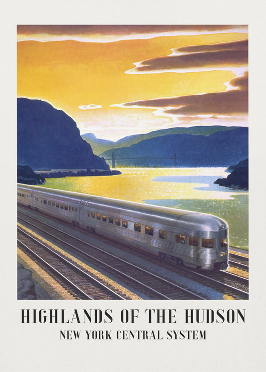 Højlandet i Hudson New York Central System | Lærredsbilleder