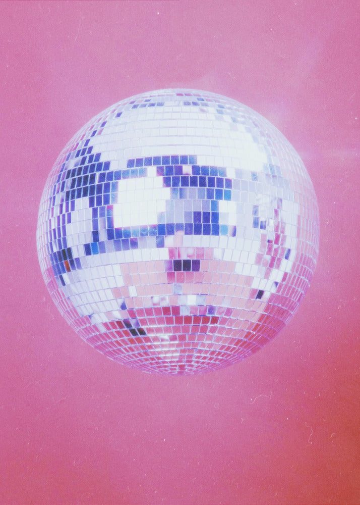 Roze discobal | Canvasprints