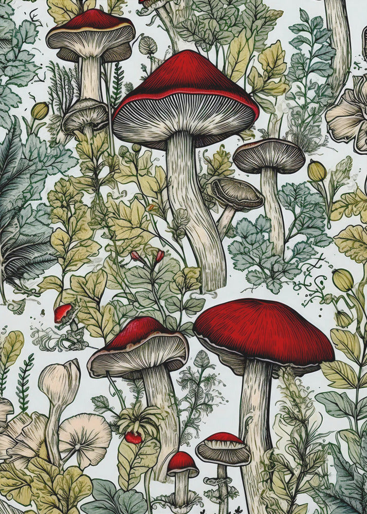 Champignons 2 | Toile
