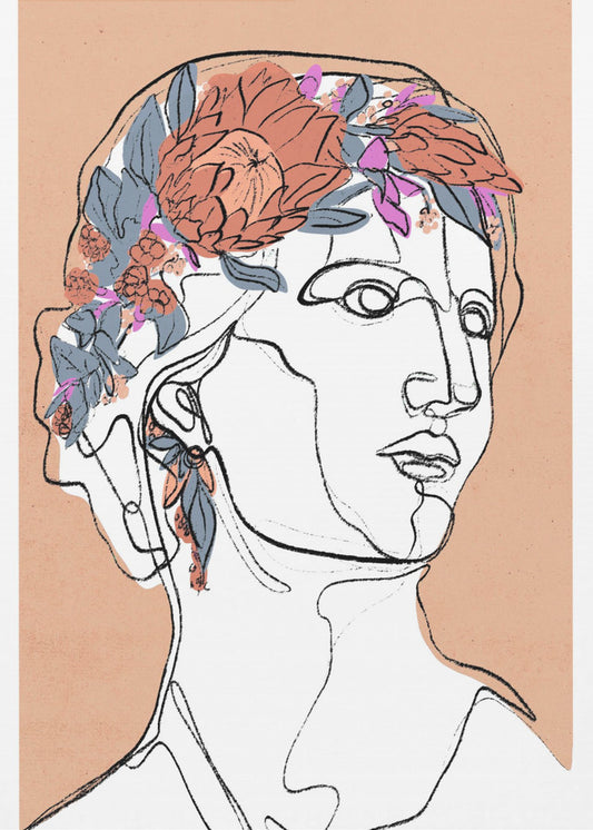 Floral Silhouette | Poster