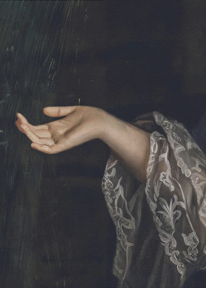Detail Of Woman / Oil Painting | Poster