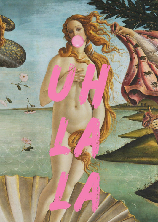 The Birth of Venus by Sandro Botticelli / Uh La La | Poster