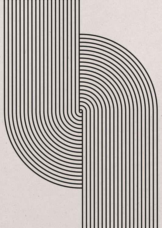 Composition moderne du milieu du siècle | Posters - Affiche Artistique