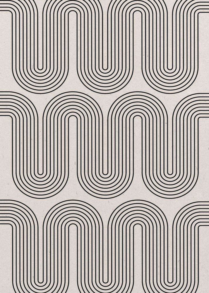 Vagues Modernes N°1 | Posters - Affiche Artistique