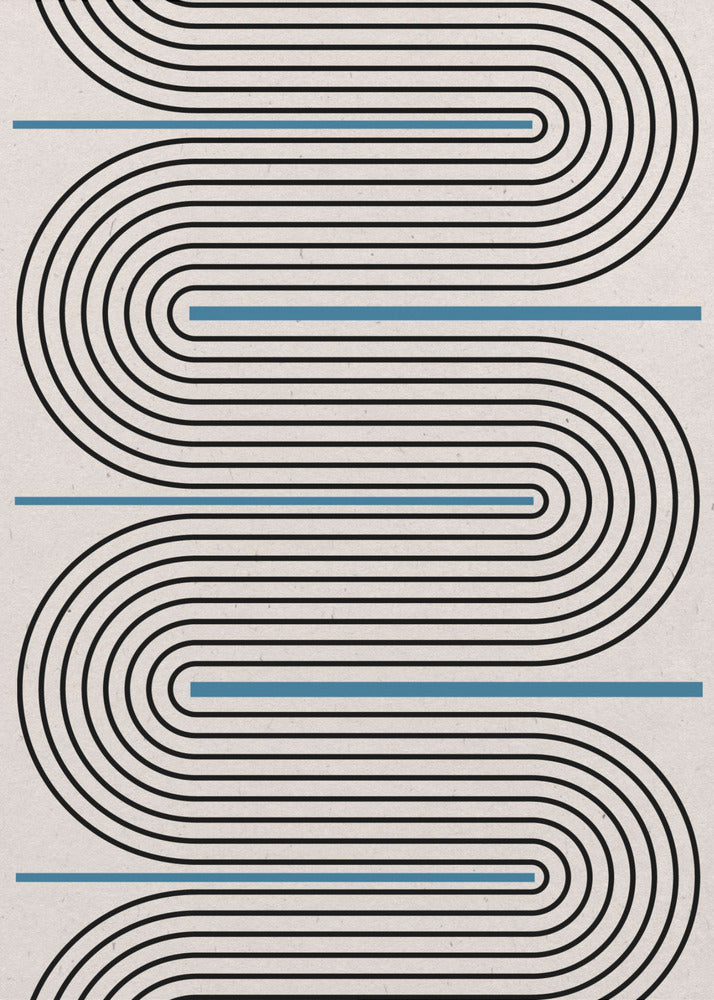Moderne zeitgenössische Balance Nr. 4 | Poster - Kunstdruck