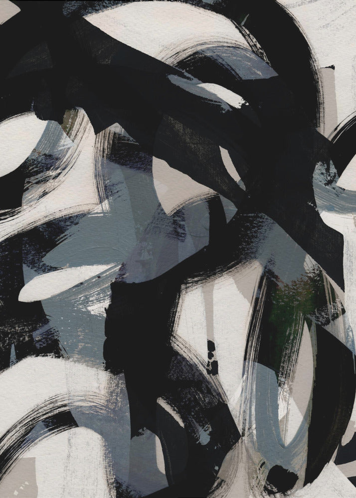 Coups de pinceau abstraits 152 | Toile