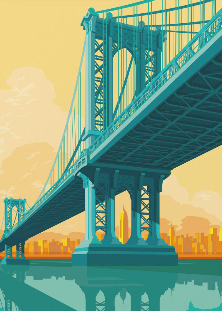 New York Manhattan Bridge | Canvasprints
