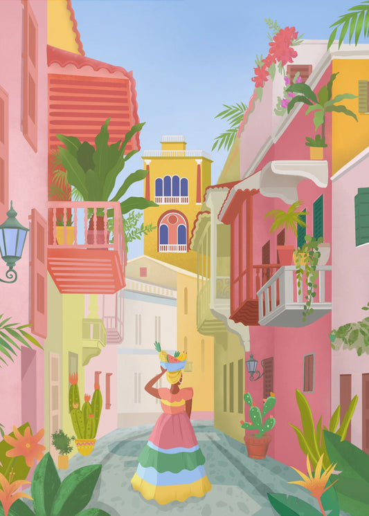 Cartagena, Kolumbia | Wydruki na łótnie