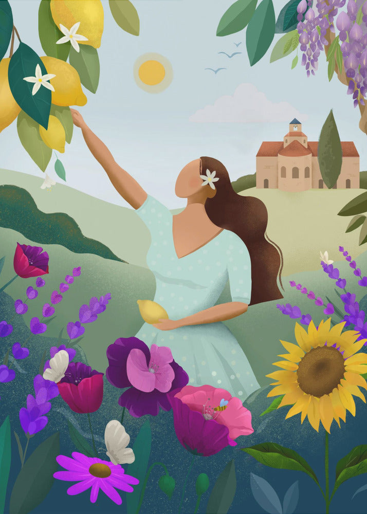 Sommar i Provence | Canvas