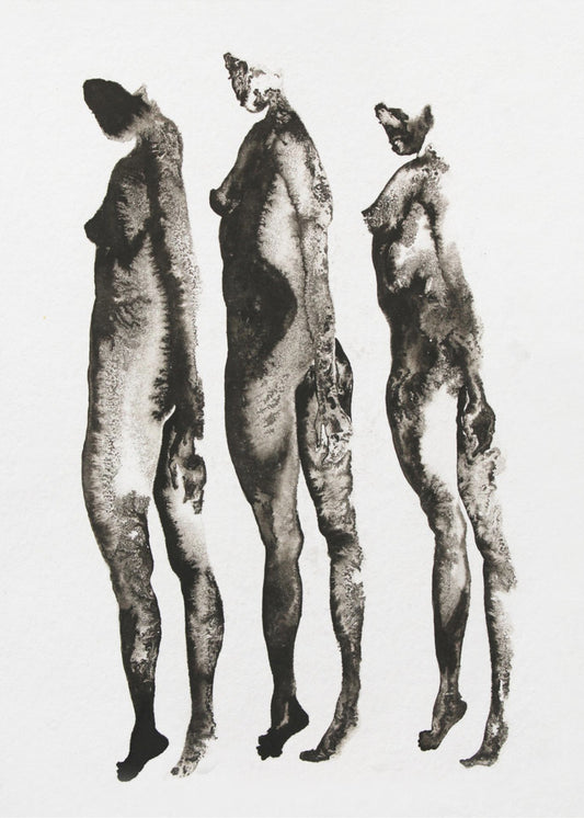 Figurenstudie 3x | Poster
