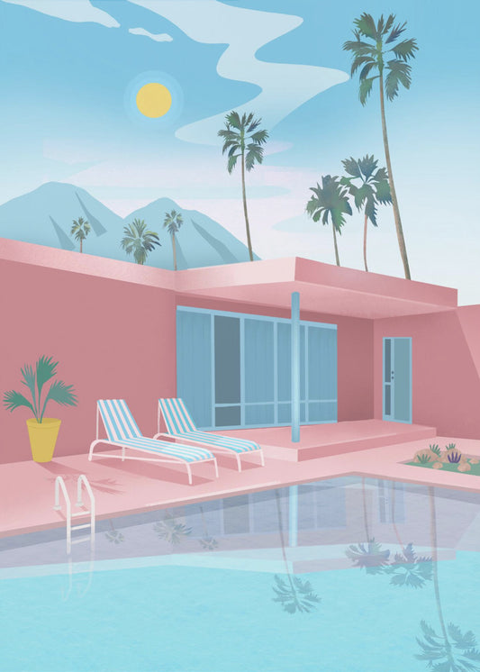 PALM SPRINGS | Tableaux sur Toile