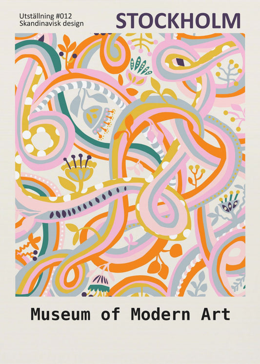 Botanische Dopamin-Ausstellung Stockholm | Poster