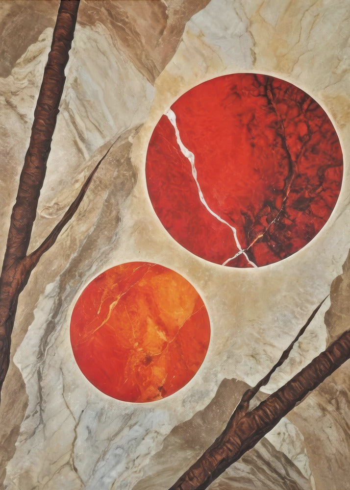 Braises dans la pierre | Affiche