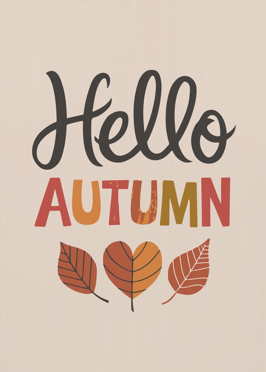 Bonjour l'automne | Affiche
