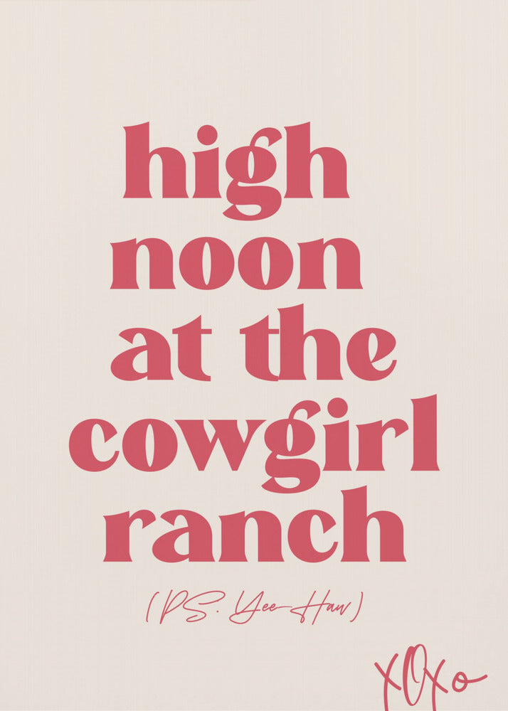 Ragazza cowgirl | Stampe su Tela