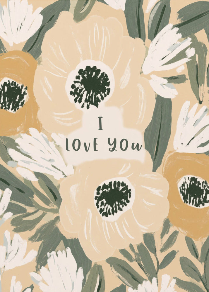Te amo Posters  - Impresiones de Arte