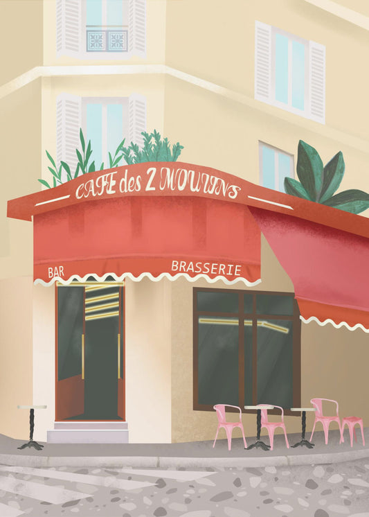 Cafe De Paris | Tableaux sur Toile
