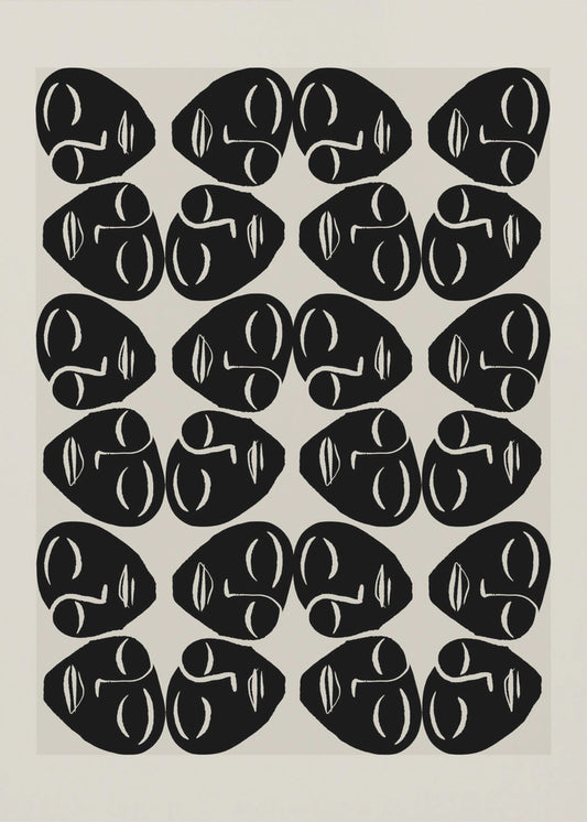 Echoing Faces | Poster