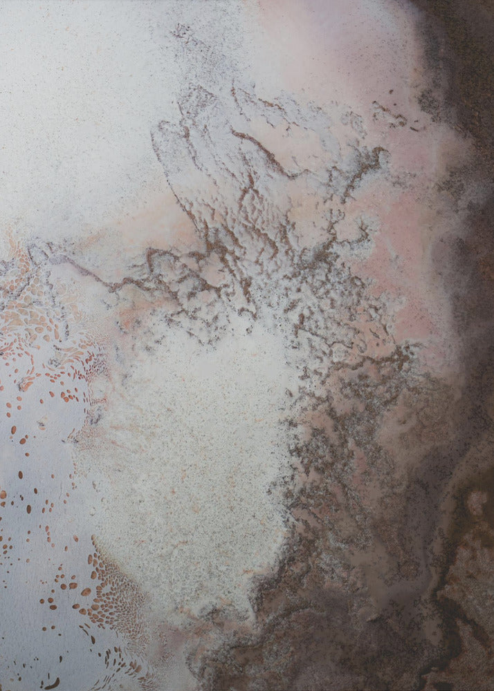 Lake Eyre revisité - ambiance terre rouge | Canvas