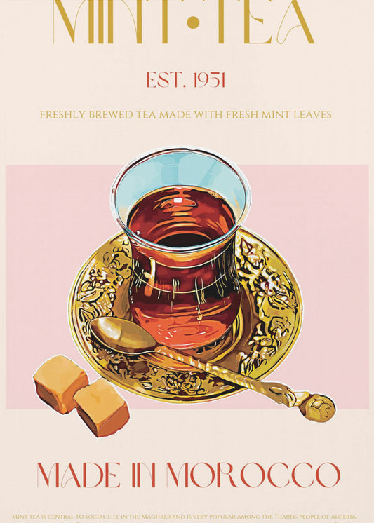 Moroccan Mint Tea | Poster