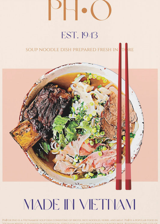 Vietnamese Noodle Delight | Poster