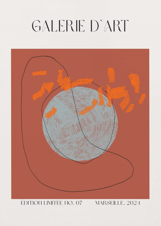 Crimson Whirls | Poster