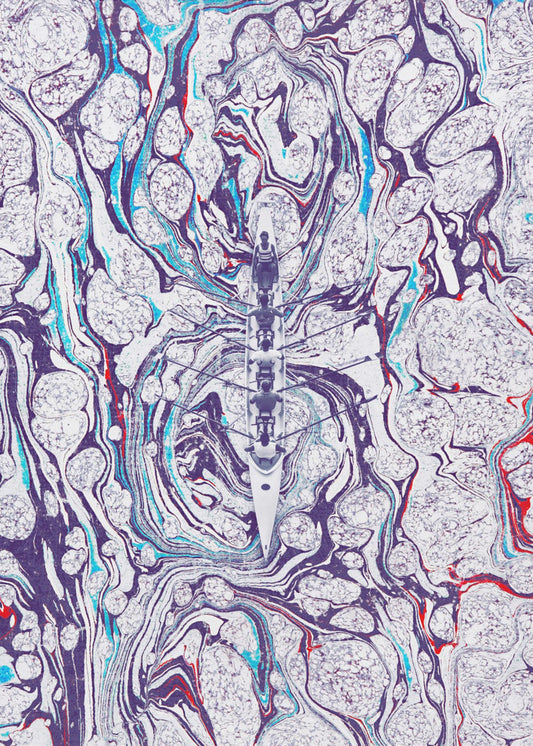 Glisser en kayak dans les tourbillons | Toile