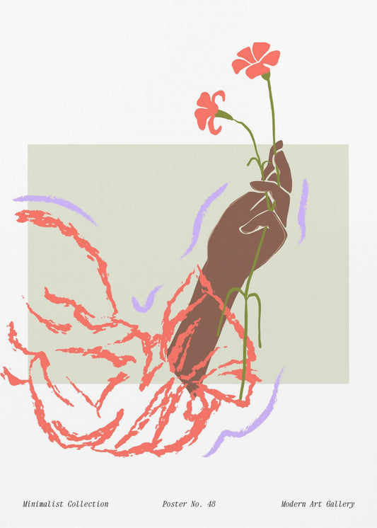 Blossom Embrace | Poster