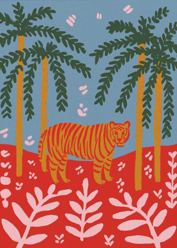 Tigerunderpalms | Poster