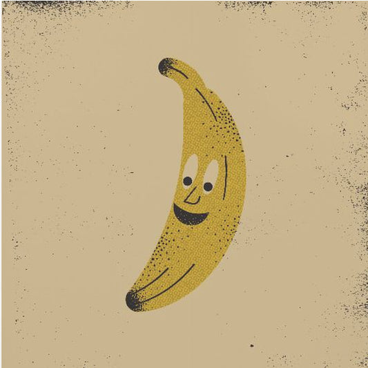 Szczęśliwy Banan | Plakaty - Wydruki Artystyczne