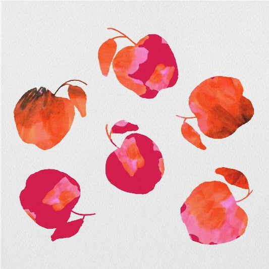 Apple  Chiffon Pink Orange | Canvas