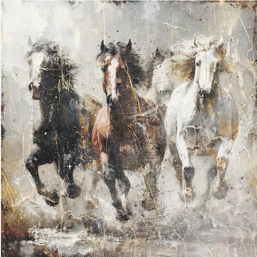 Horse Vintage Art Illustration 15 | Poster