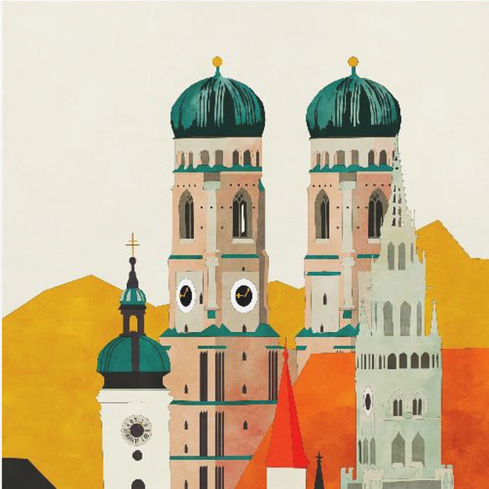 München, Liebfrauenkirche | Affisch